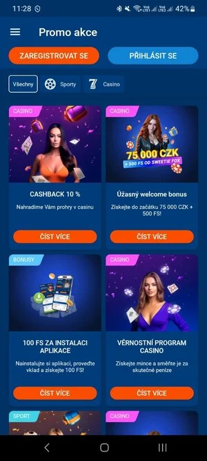 Bonusy Mos bet v České republice