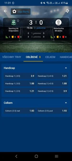 Jak vsadit v aplikaci Mostbet