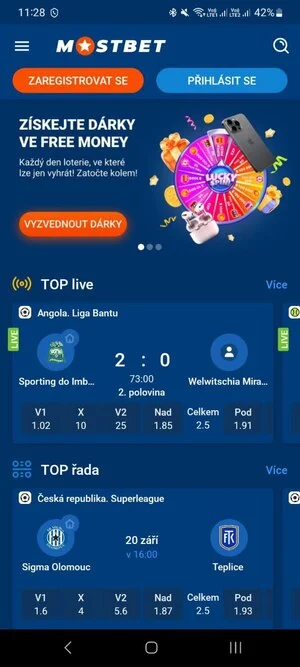 Recenze aplikace Mostbet